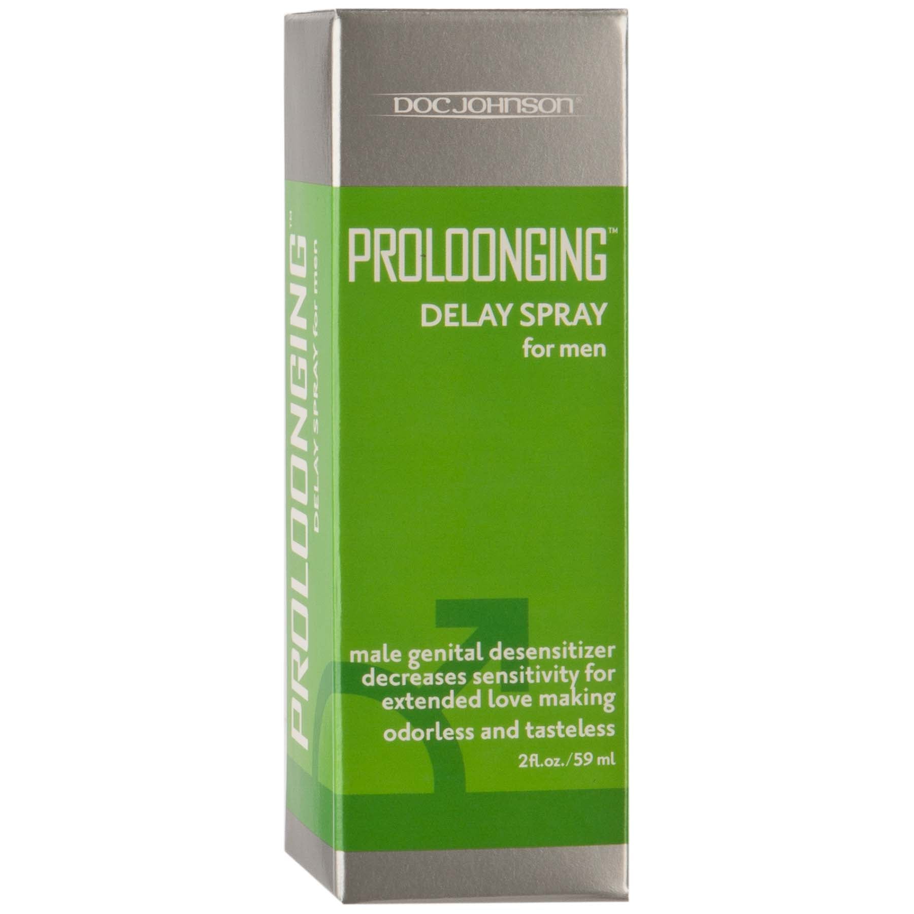 "Proloonging Delay Spray for Men - 2 Fl. Oz. - Boxed DJ1310-02"