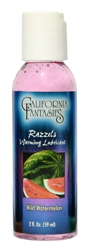 "Razzels Warming Lubricant - Wild Watermelon - 2 Oz. Bottle CF-RWW-02"