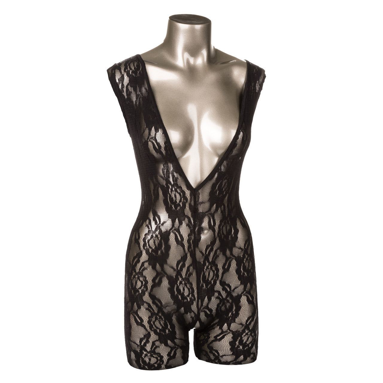 "Scandal Lace Body Suit - One Size - Black SE2712073"