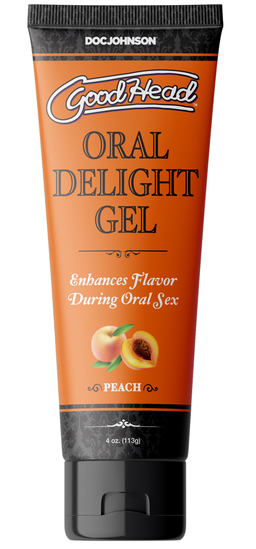 "Goodhead - Oral Delight Gel - Peach - 4 Oz. DJ1361-09-BU"