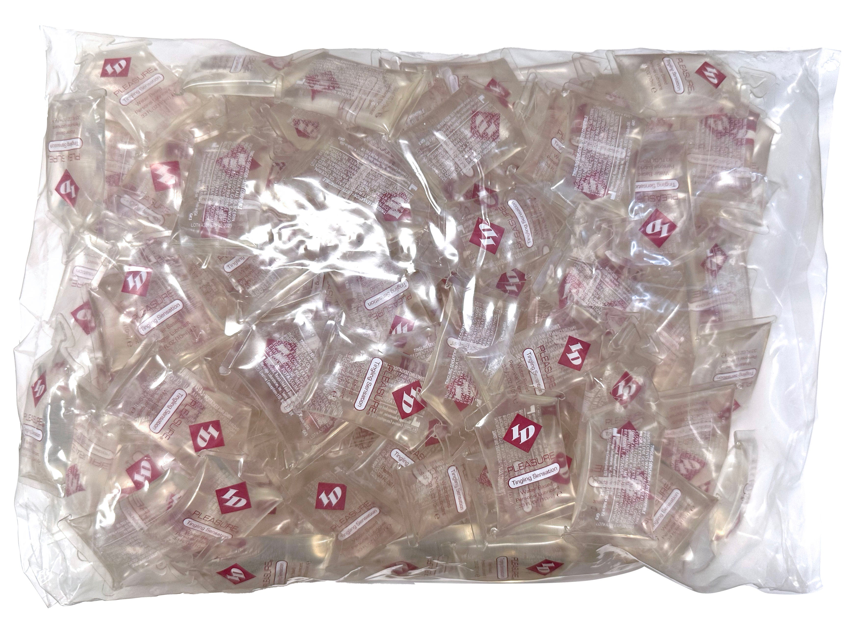 "Pleasure 10 ml Pillow Bag of 144 Pcs ID-DPLP10G5"