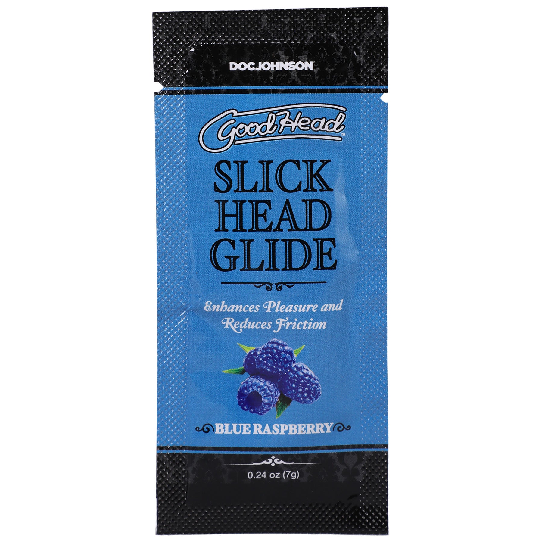 "Goodhead - Slick Head Glide - Blue Raspberry - 0.24 Oz DJ1387-11-BU"
