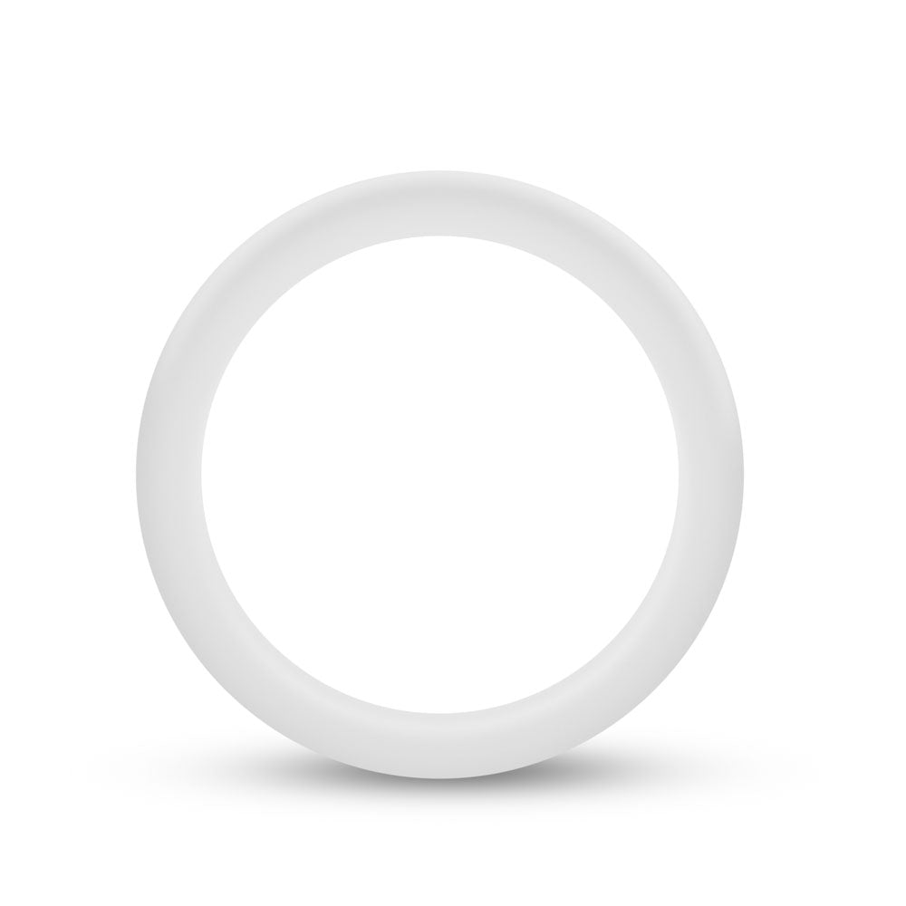 "Performance - Silicone Glo Cock Ring - White Glow BL-91166"