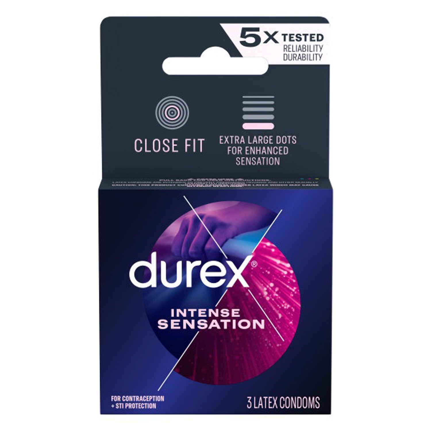 "Durex Intense Sensation - 3 Pack PM9658"