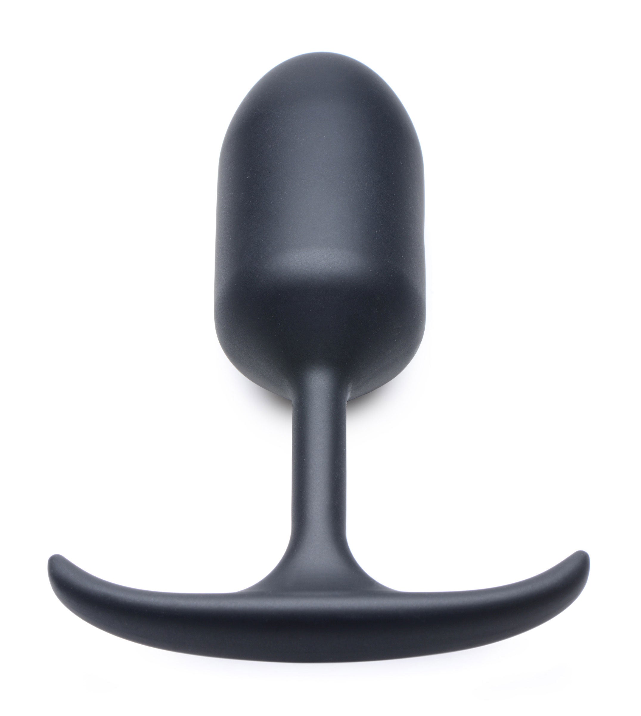 "Premium Silicone Weighted Anal Plug - Medium HVY-AG472-MED"