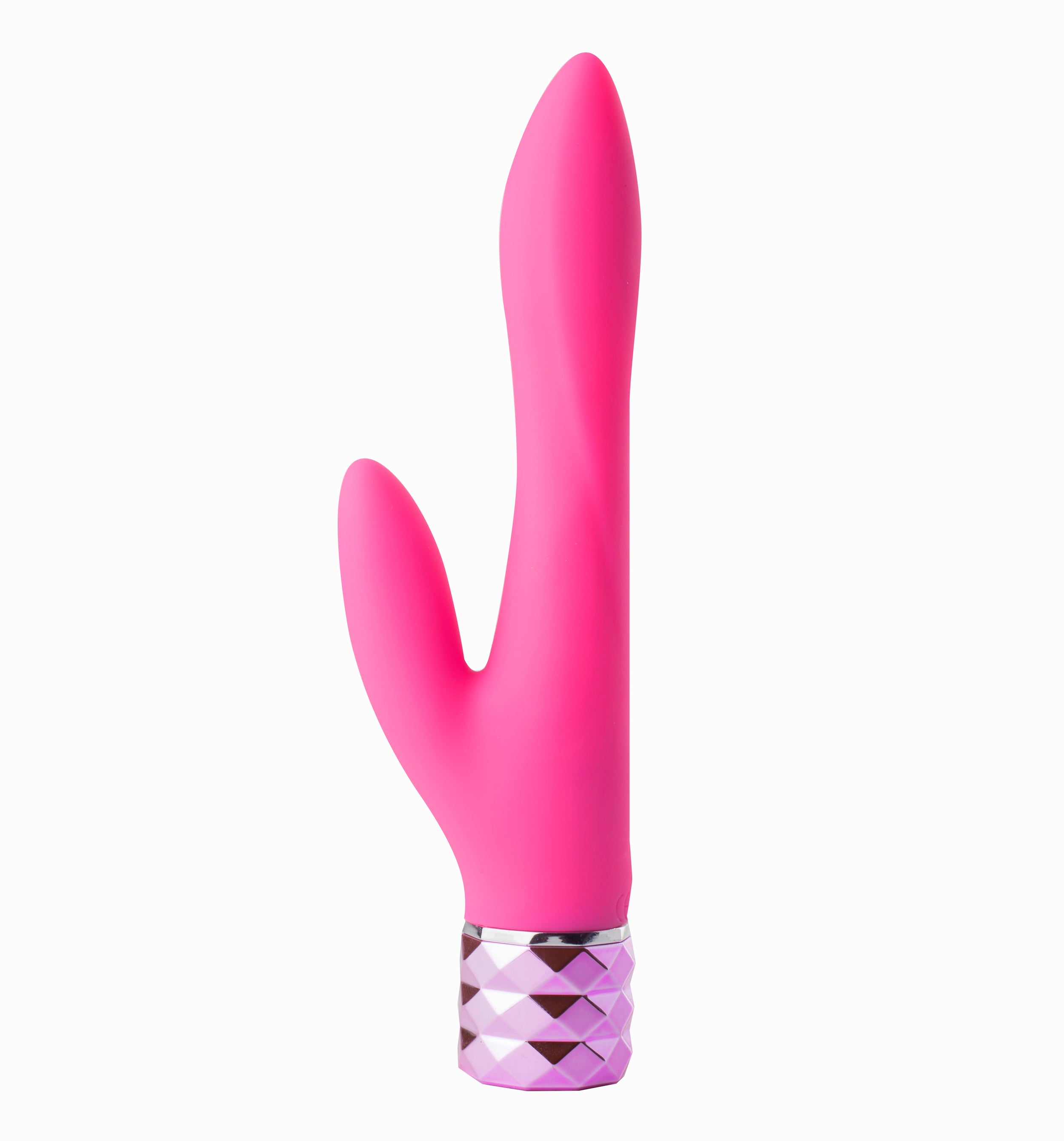 "Victoria Crystal Gem Dual Vibrator - Pink MTMA1606-P1"