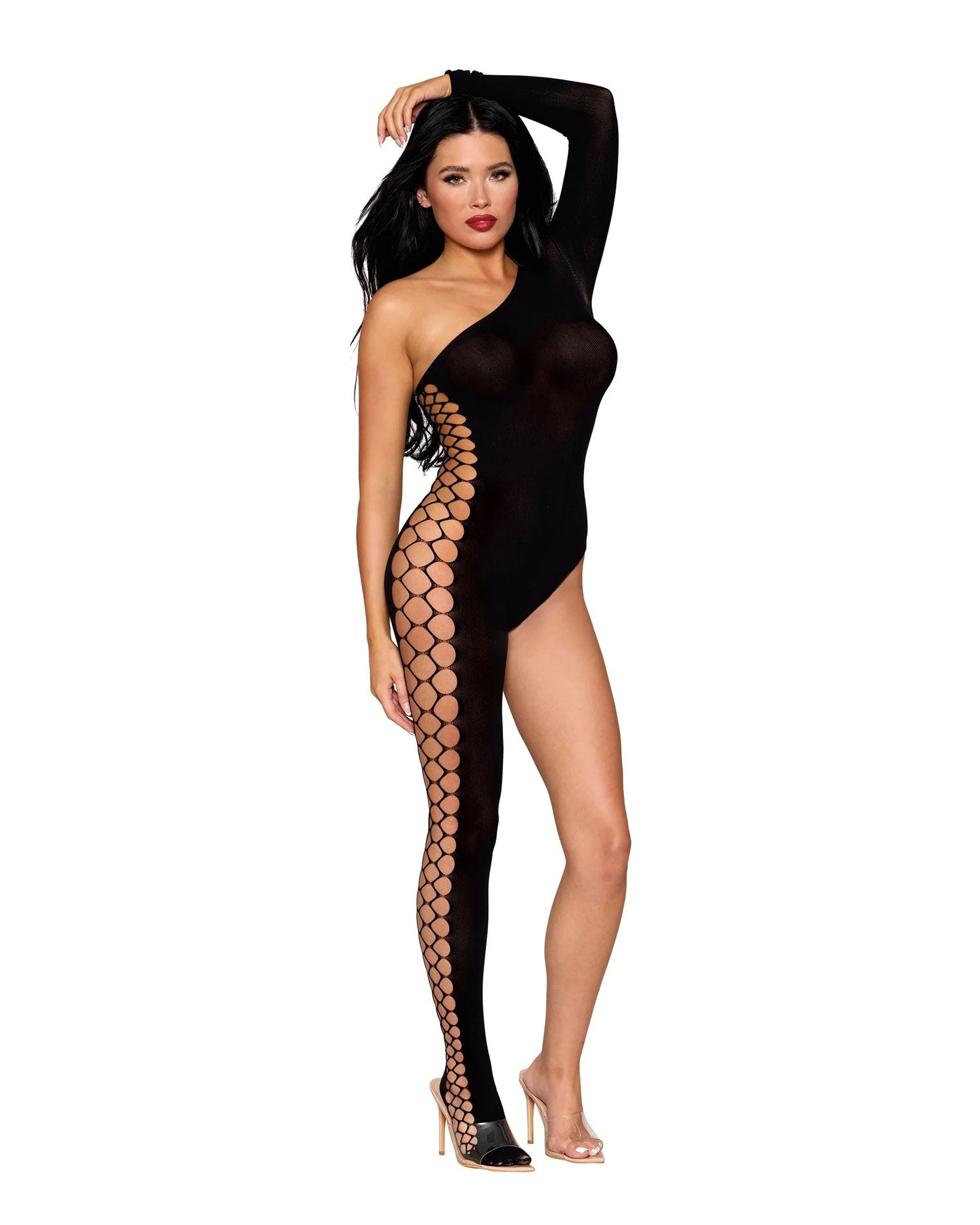 "Bodystocking Dmnd - One Size - Black DG-0514BLKOS"