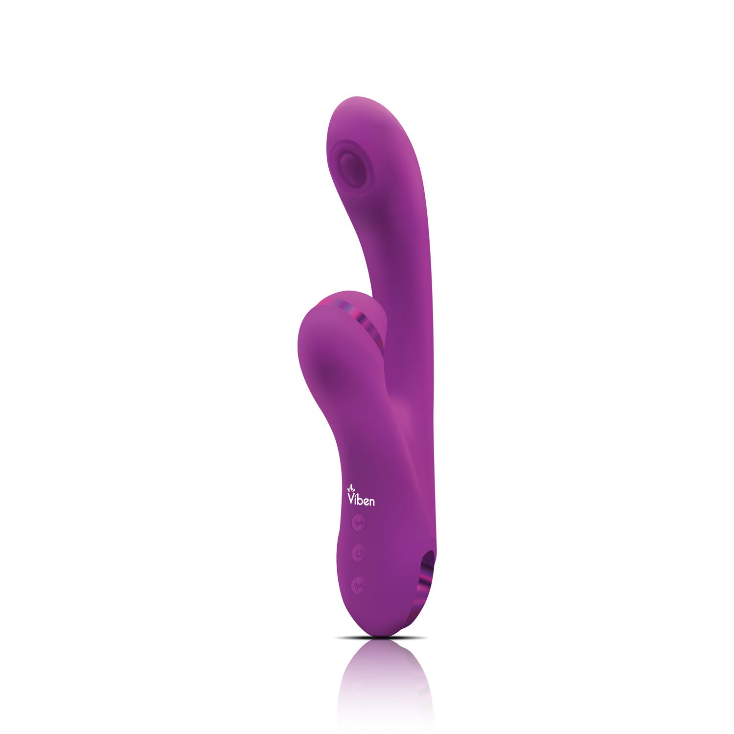 "Zazzle Clitoral Suction/thumping Rabbit - Berry VB-75006"
