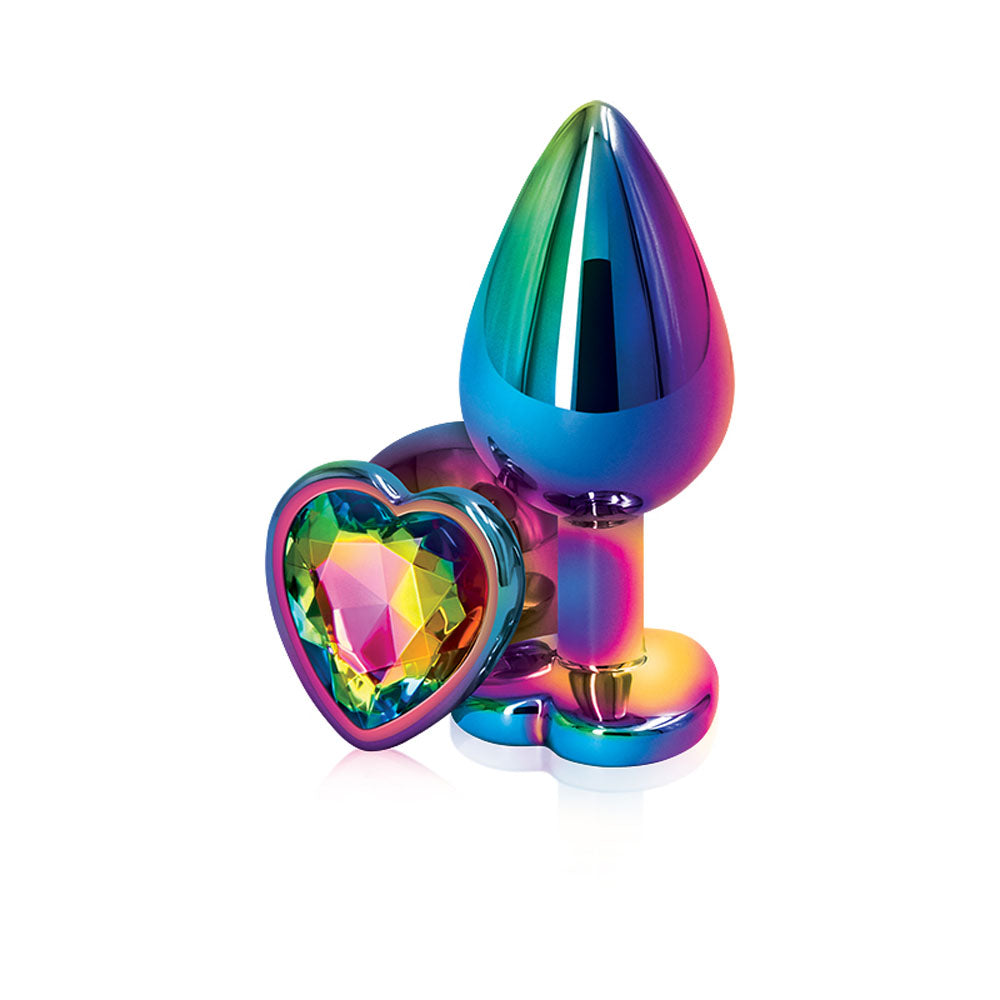 "Rear Assets - Multicolor Heart - Medium - Rainbow NSN0962-29"